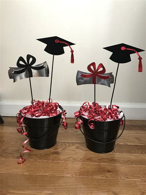 graduation party centerpieces diy|unique centerpieces for graduation party.